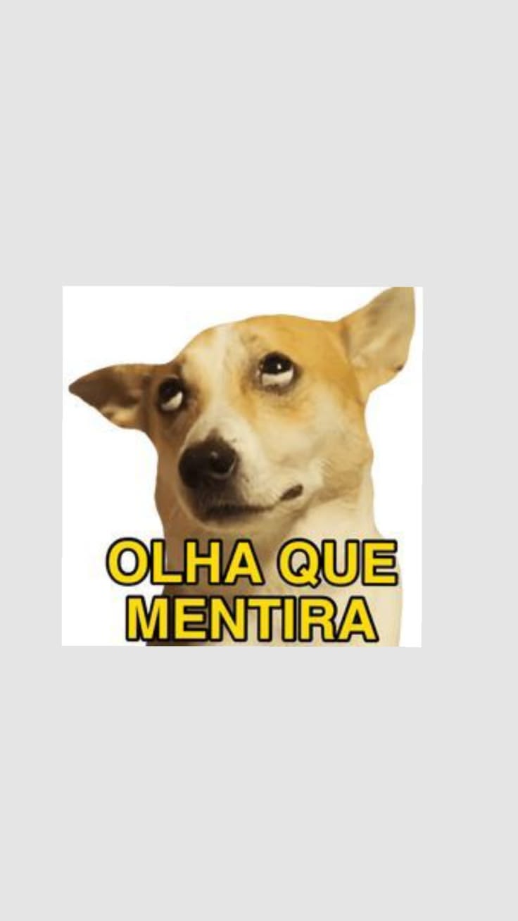 Olha que mentira